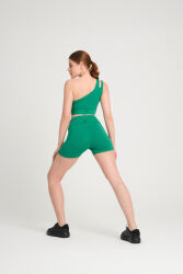 Esmaya Yeşil Biker Tayt - 